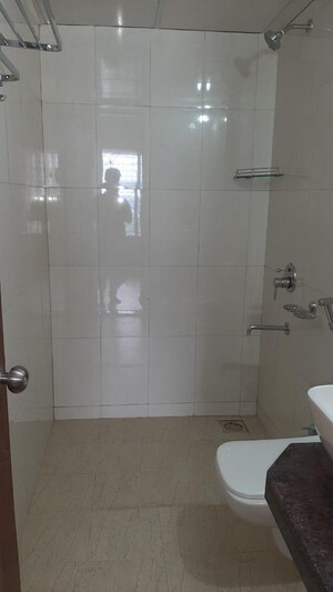 Bathroom in 2 BHK Apartment at Saarrthi Skybay, Mahalunge – for Rent