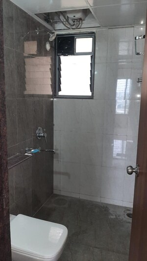 Bathroom in 2 BHK Apartment at Saarrthi Skybay, Mahalunge – for Rent