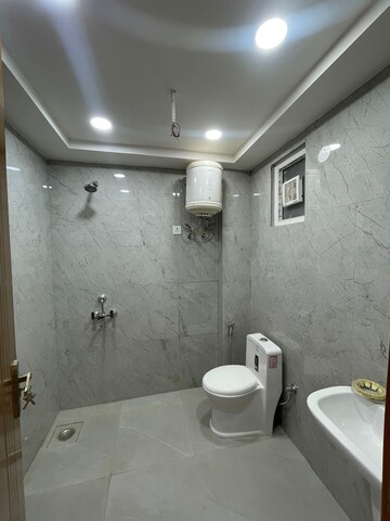 Bathroom in 3 BHK Builder Floor at Chattarpur – for Sale