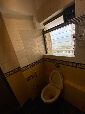 Bathroom in 2 BHK Apartment at Aum Sahil Tower, Lower Parel – for Rent