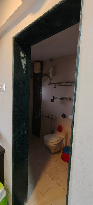 Bathroom in 3 BHK Apartment at Vikram Nandadeep, Senapati Bapat Road – for Rent