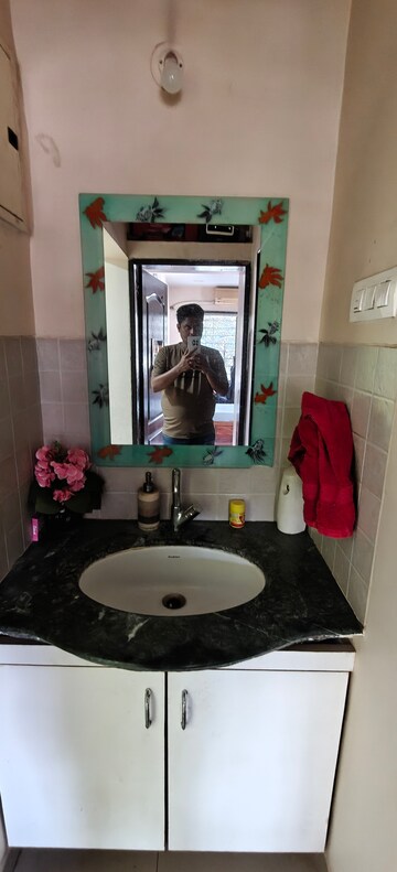 Bathroom in 3 BHK Apartment at Vikram Nandadeep, Senapati Bapat Road – for Rent