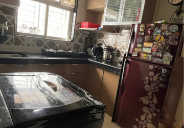 Kitchen in 1 BHK Apartment at Shraddha Evoque, Bhandup West – for Sale