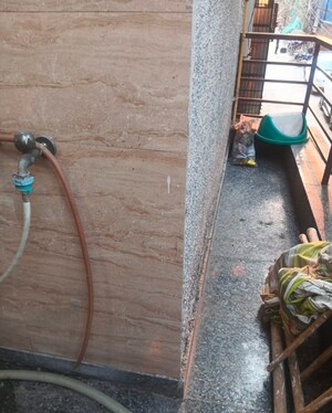 Staircase in 2.5 BHK Builder Floor at Kalkaji – for Rent