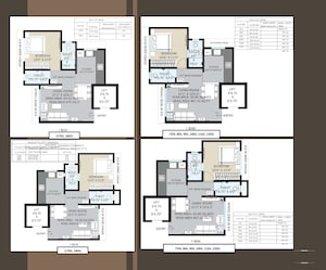 Floor Plan in 1.5 BHK Apartment at Ramvijay CHS, Charkop Sector 3 – for Sale