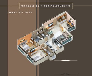 2.5 BHK Apartment For Sale in Charkop Sector 3