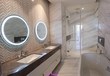Bathroom in 3 BHK Apartment at Bhartiya City, Thanisandra Main Road – for Sale