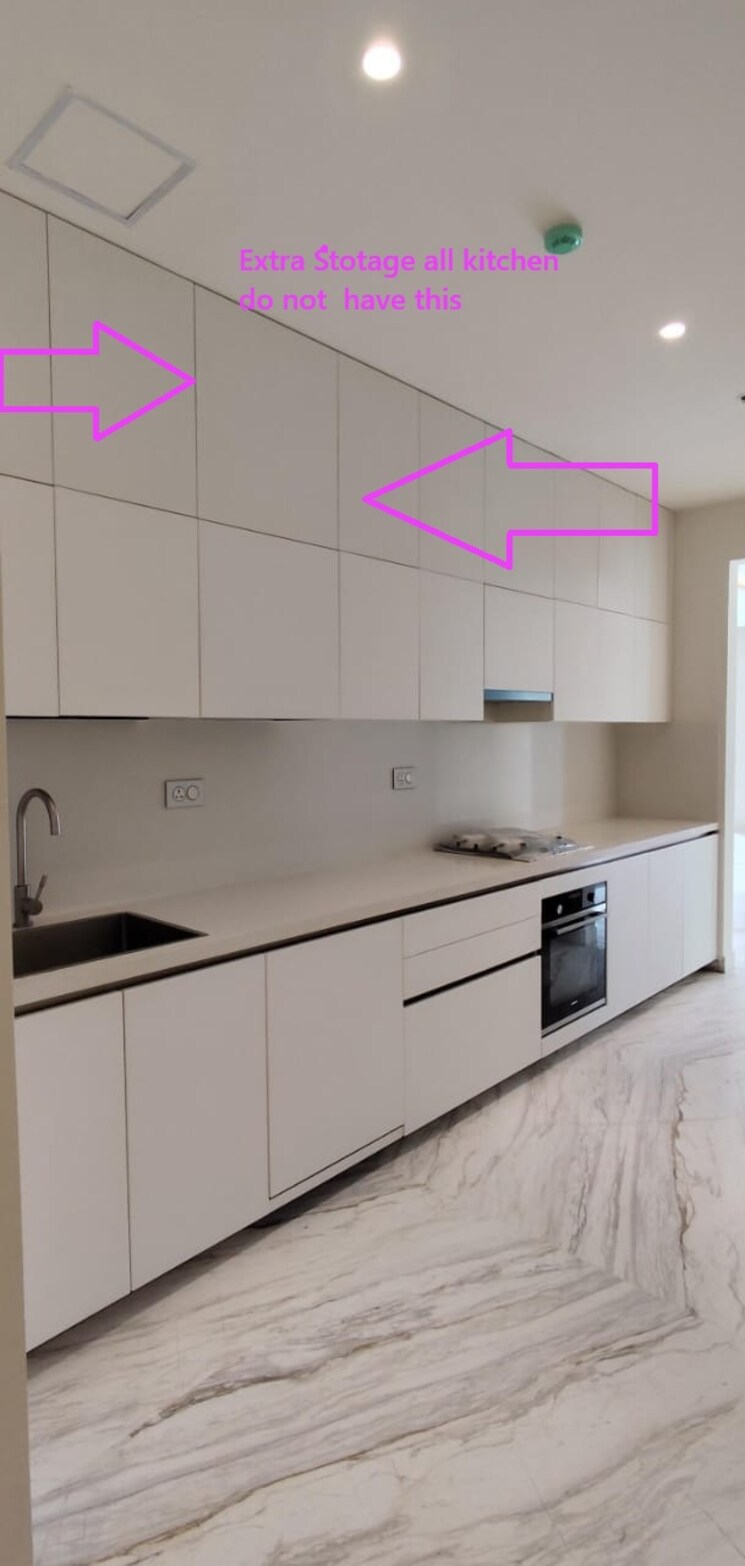 Kitchen, bhartiya-city 3 Bedroom 3116 Sq.Ft. Apartment In Thanisandra Main Road Bangalore 9331275