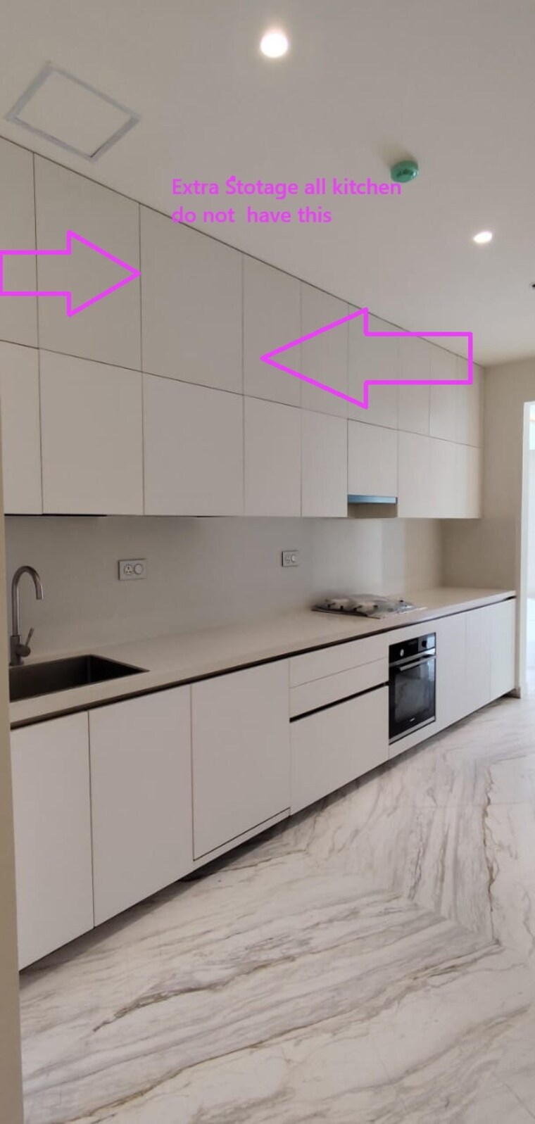 Kitchen, bhartiya-city 3 Bedroom 3116 Sq.Ft. Apartment In Thanisandra Main Road Bangalore 9331275