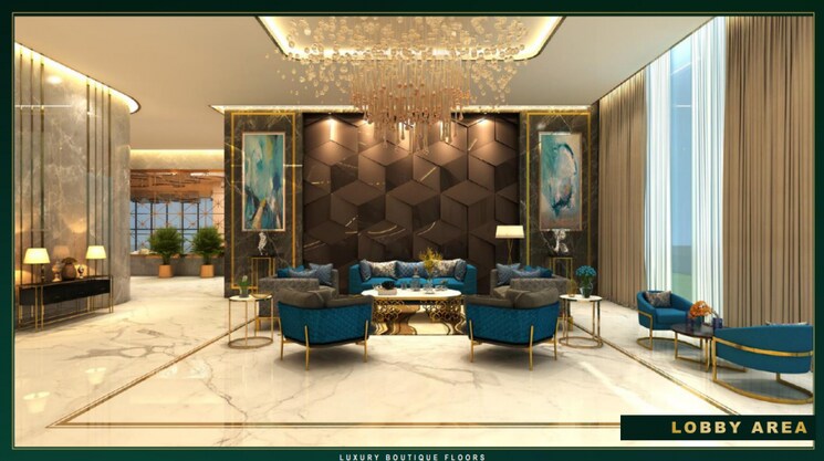 Living Room, m3m-soulitude 3.5 Bedroom 1620 Sq.Ft. Apartment In Sector 89 Gurgaon 9331284