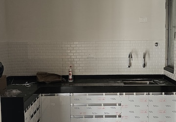 Kitchen in 2 BHK Apartment at Majestique Towers, Kharadi – for Rent