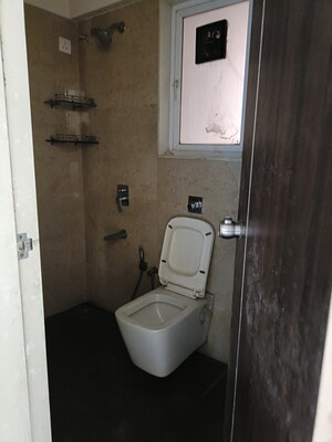 Bathroom in 2 BHK Apartment at Raj Rudraksha, Dahisar East – for Rent