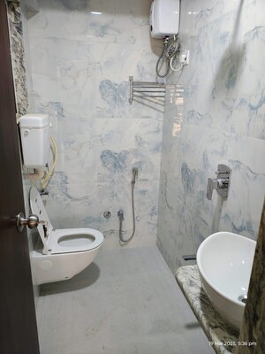 Bathroom in 3 BHK Apartment at Neha Heena Gaurav Jewels, Goregaon East – for Rent