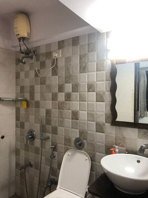 Bathroom in 2 BHK Apartment at Hiranandani Gardens Lotus, Powai – for Rent