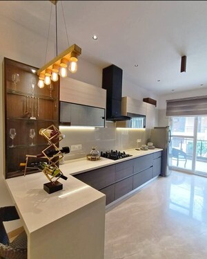 Kitchen in Studio Builder Floor at Sector 4 – for Rent