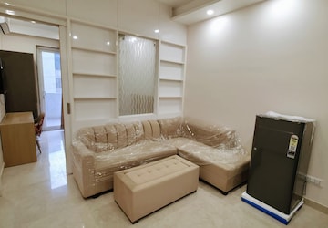Living Room in 1 RK Builder Floor at Sector 4 – for Rent