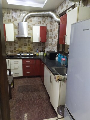 Kitchen in 3 BHK Builder Floor at Chittaranjan Park – for Rent