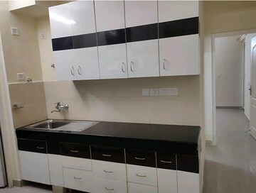 Kitchen in 3 BHK Apartment at Dhoot Time Residency, Sector 63 – for Rent