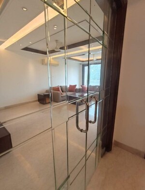 Living Room in 4 BHK Builder Floor at Greater Kailash I – for Rent