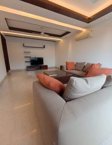 Living Room in 4 BHK Builder Floor at Greater Kailash I – for Rent