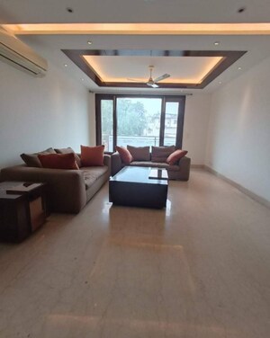 Living Room in 4 BHK Builder Floor at Greater Kailash I – for Rent