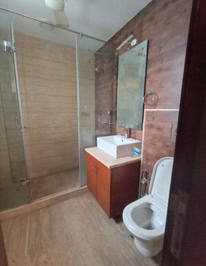 Attached Bathroom in 4 BHK Builder Floor at Greater Kailash I – for Rent