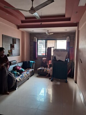 Living Room in 1 BHK Apartment at Regency Anantam, Dombivli East – for Rent