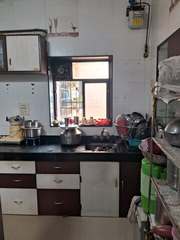 Kitchen in 1 BHK Apartment at Regency Anantam, Dombivli East – for Rent