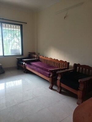 Living Room in 1 BHK Apartment at B. U. Bhandari  Planet Millenium, Pimple Saudagar – for Rent