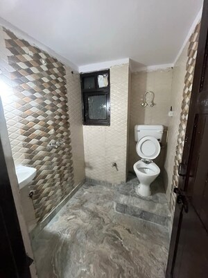 Bathroom in 2 BHK Builder Floor at Meet Apartments, Burari – for Sale