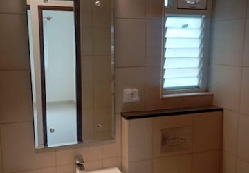 Bathroom in 2 BHK Apartment at Adarsh Greens, Kogilu – for Rent