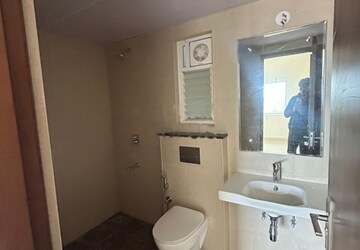 Bathroom in 2 BHK Apartment at Adarsh Greens, Kogilu – for Rent