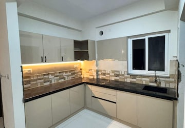 Kitchen in 2 BHK Apartment at Adarsh Greens, Kogilu – for Rent