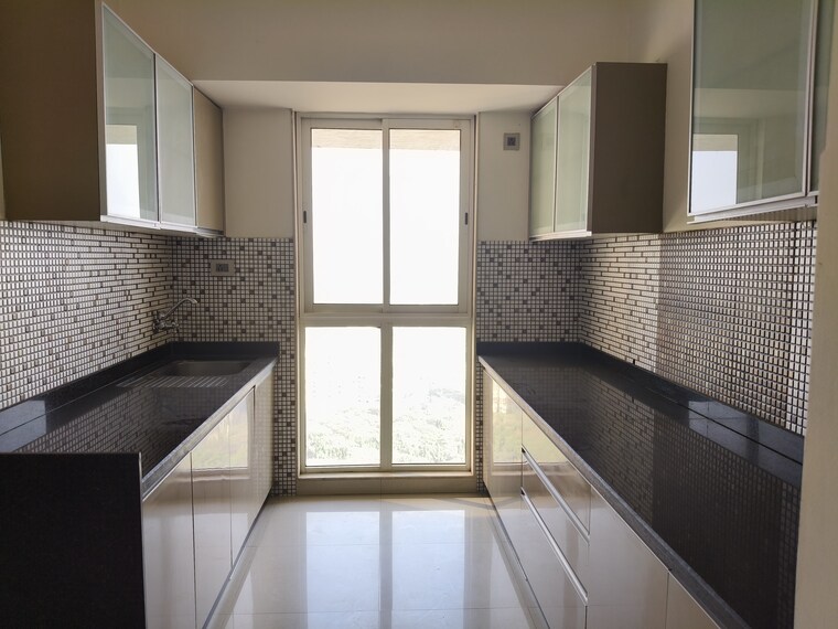Kitchen, omkar-veda-exclusive 2 Bedroom 920 Sq.Ft. Apartment In Parel Mumbai 9331623
