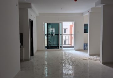Living Room in 2.5 BHK Apartment at Aparna Sarovar Zicon, Nallagandla – for Sale