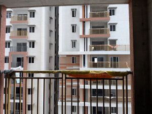 Balcony in 2.5 BHK Apartment at Aparna Sarovar Zicon, Nallagandla – for Sale
