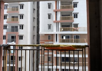 Balcony in 2.5 BHK Apartment at Aparna Sarovar Zicon, Nallagandla – for Sale