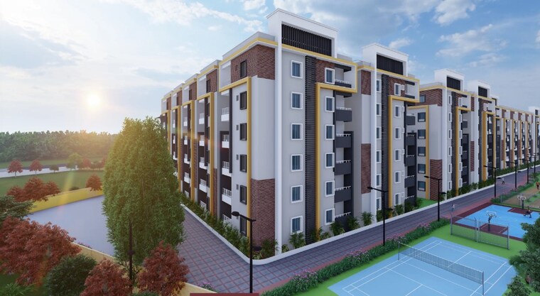 Exterior View, gandi maisamma 2 Bedroom 1605 Sq.Ft. Apartment In Gandi Maisamma Hyderabad 9331627