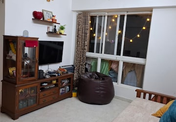 Living Room in 1 BHK Apartment at Lodha Amara, Sandoz Baug – for Sale