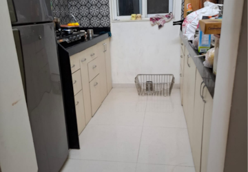 Kitchen in 1 BHK Apartment at Lodha Amara, Sandoz Baug – for Sale