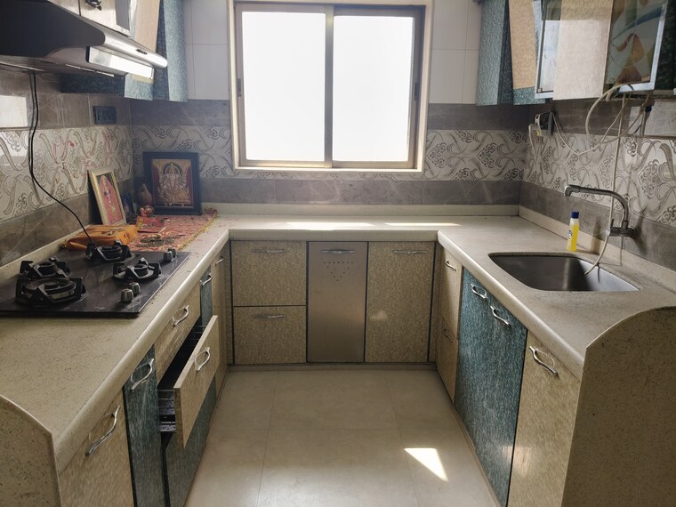 Kitchen, chaitanya-tower 3 Bedroom 1250 Sq.Ft. Apartment In Prabhadevi Mumbai 9331683