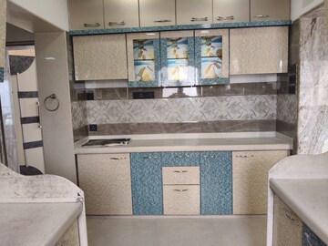 Kitchen in 3 BHK Apartment at Chaitanya Tower, Prabhadevi – for Rent