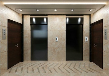 Building Lobby in  Office Space at V Residences, Sion – for Sale