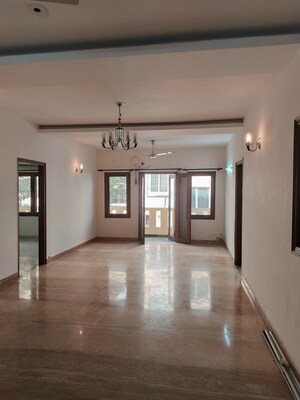 Living Room in 3 BHK Builder Floor at Greater Kailash I – for Rent