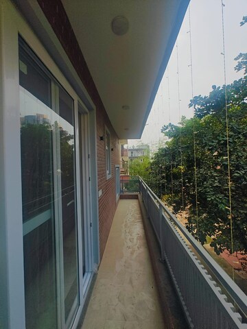 Balcony in 2 BHK Builder Floor at Huda CGHS, Sector 56 – for Rent