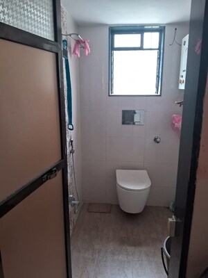 Bathroom in 1 BHK Apartment at Dombivli East – for Rent