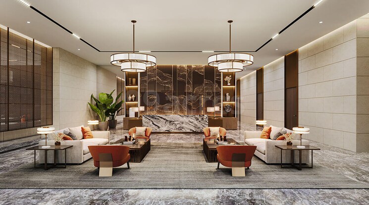 Living Room, k-raheja-amaltis 4 Bedroom 2230 Sq.Ft. Apartment In Sion Mumbai 9331750