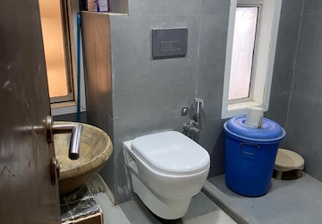 Bathroom in 2 BHK Apartment at Sahil CHS Vile Parle, Vile Parle East – for Rent