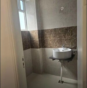 Bathroom in 3 BHK Apartment at Sushma Joynest ZRK, Ghazipur – for Rent