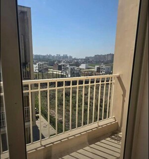 Balcony in 3 BHK Apartment at Sushma Joynest ZRK, Ghazipur – for Rent